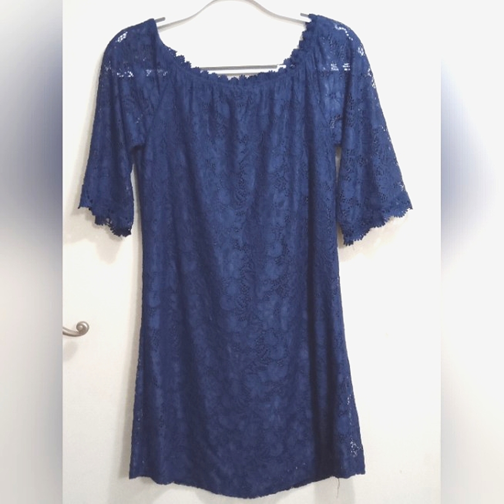 Ours dress size small blue